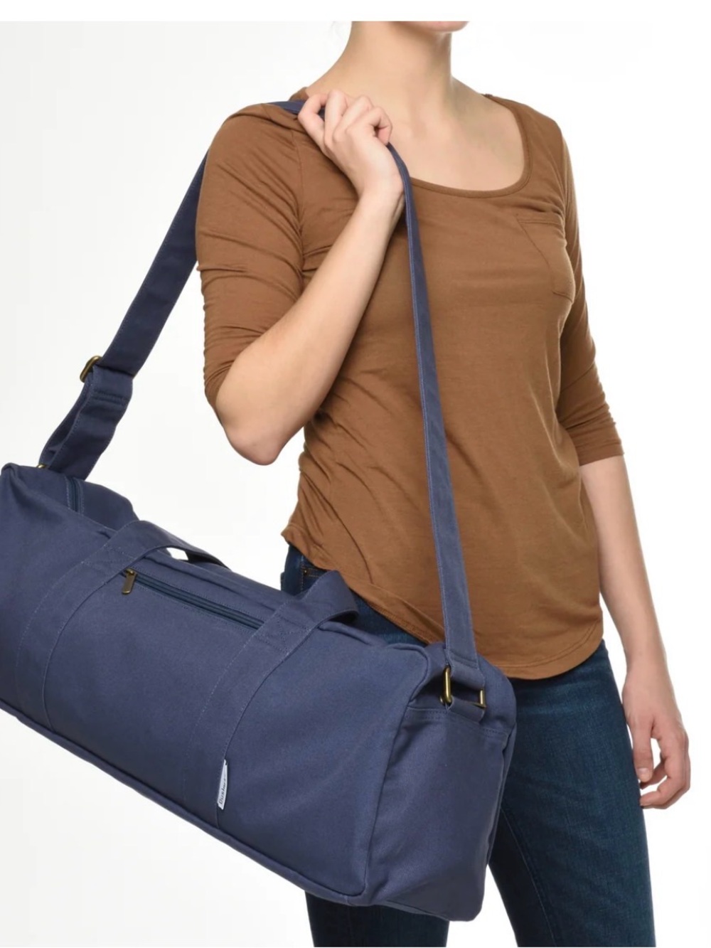 New - Duskyleaf big yoga bag in ultramarine blue